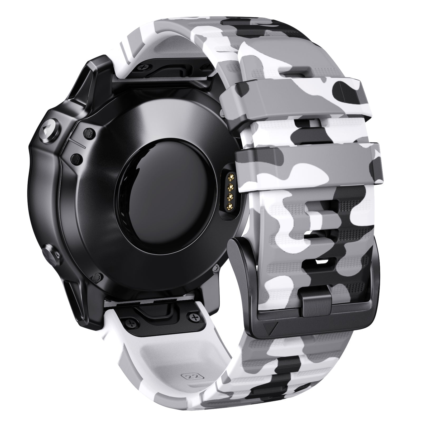 26 mm Quick Fit Camouflage Style Silicone Band for Garmin (LSXJ-024)