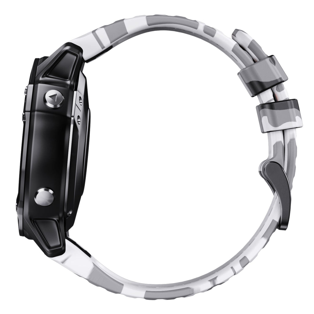 22 mm Quick Fit Camouflage Style Silicone Band for Garmin (LSXJ-024)