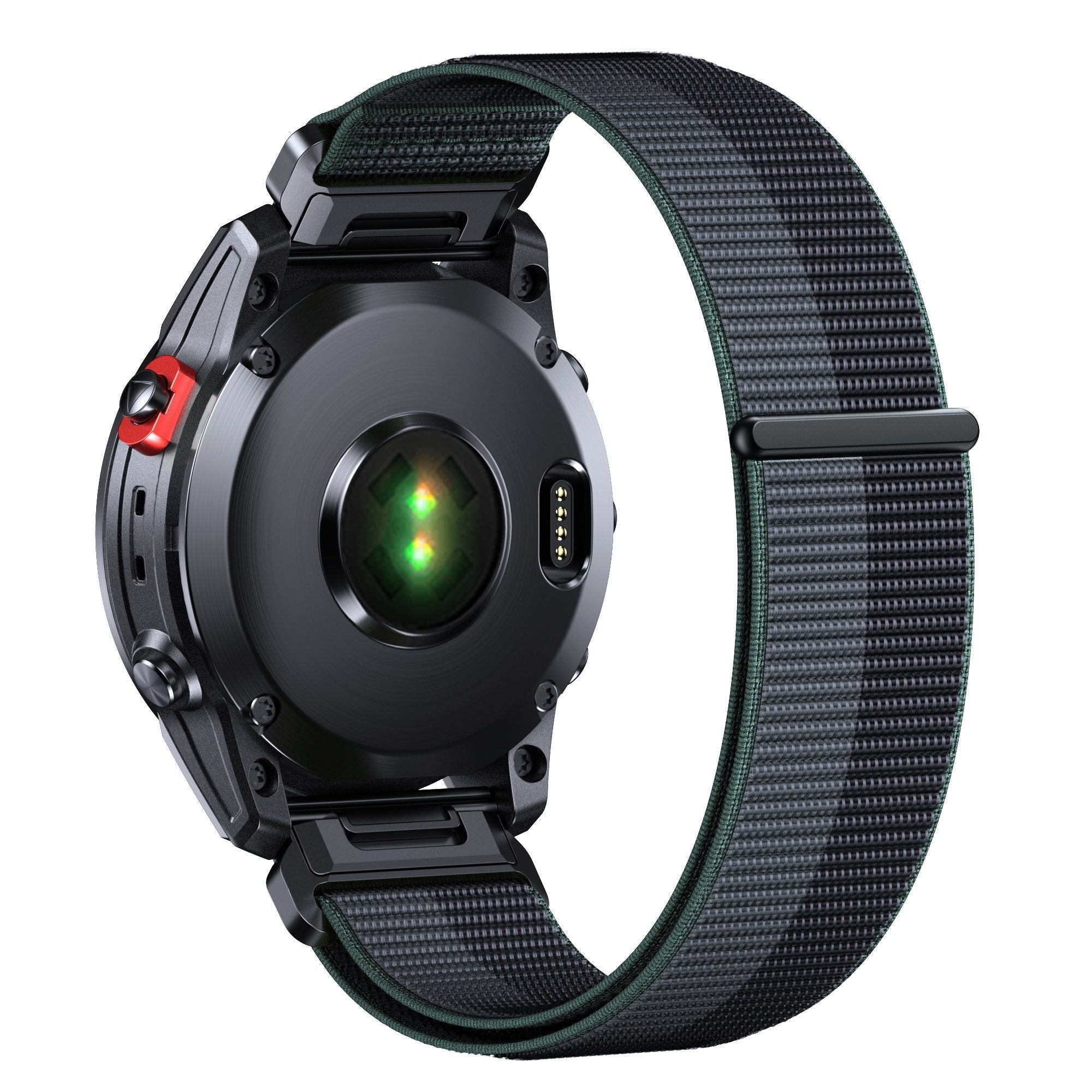 22 mm Quick Fit Velcro nylon watch band for Garmin watch (LSXJ-028)