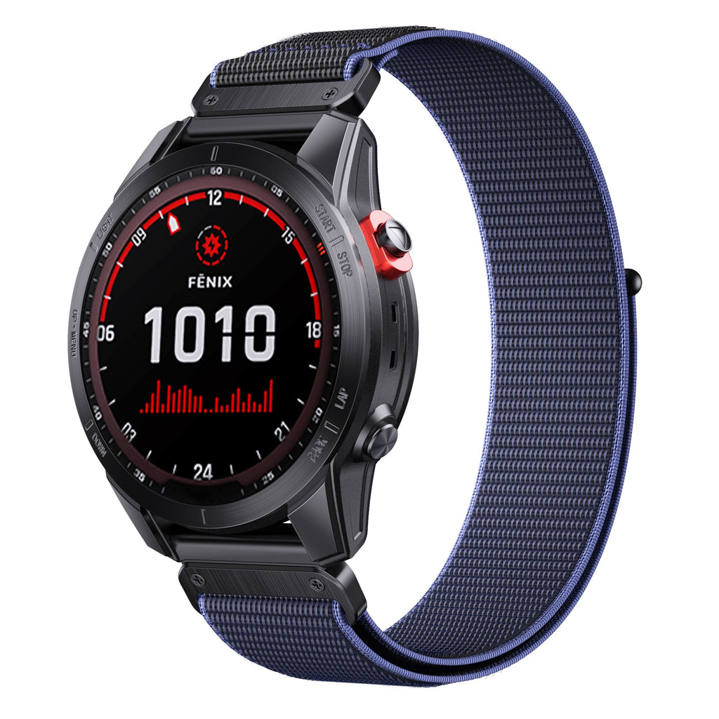 22 mm Quick Fit Velcro nylon watch band for Garmin watch (LSXJ-028)