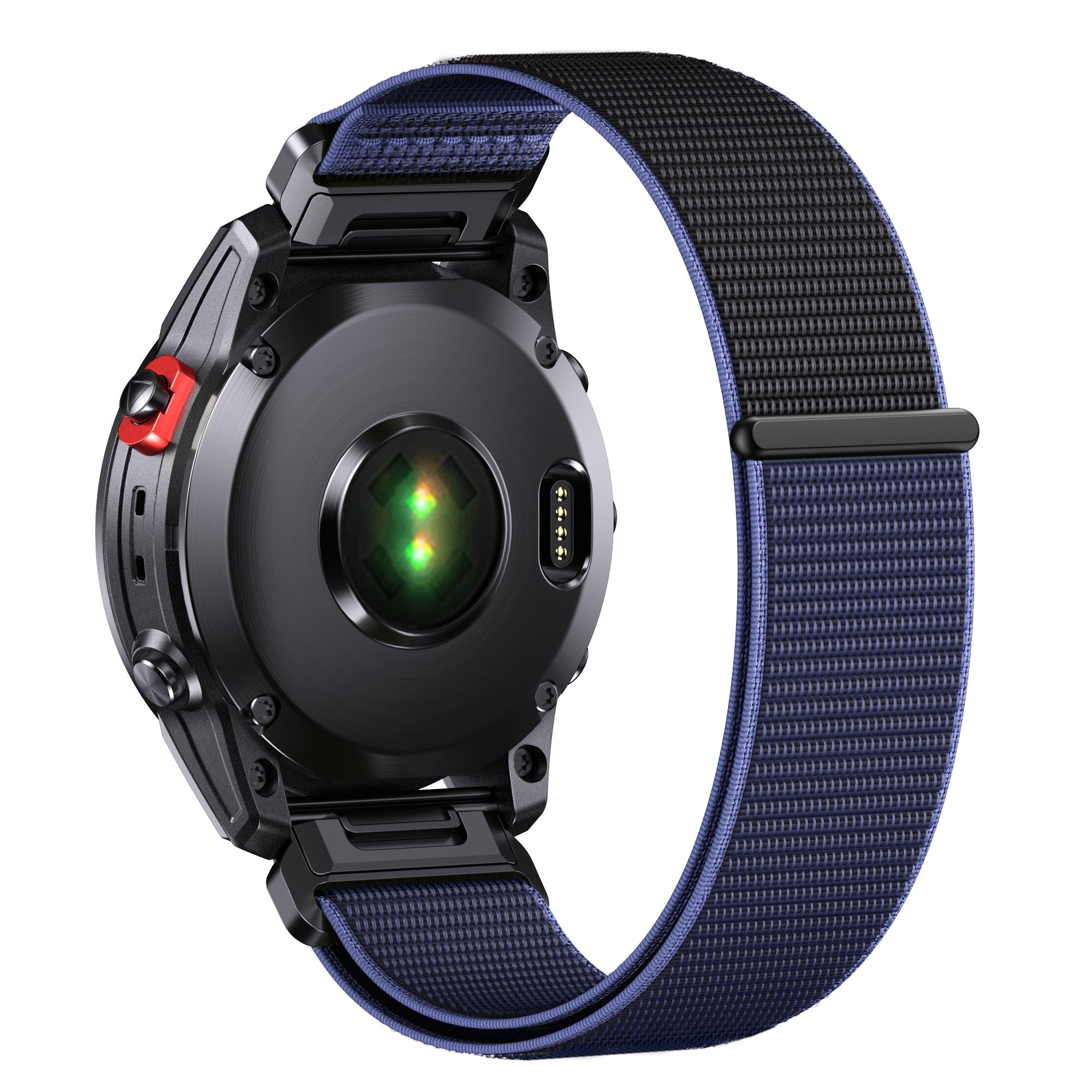 26 mm Quick Fit Velcro nylon watch band for Garmin watch (LSXJ-028)