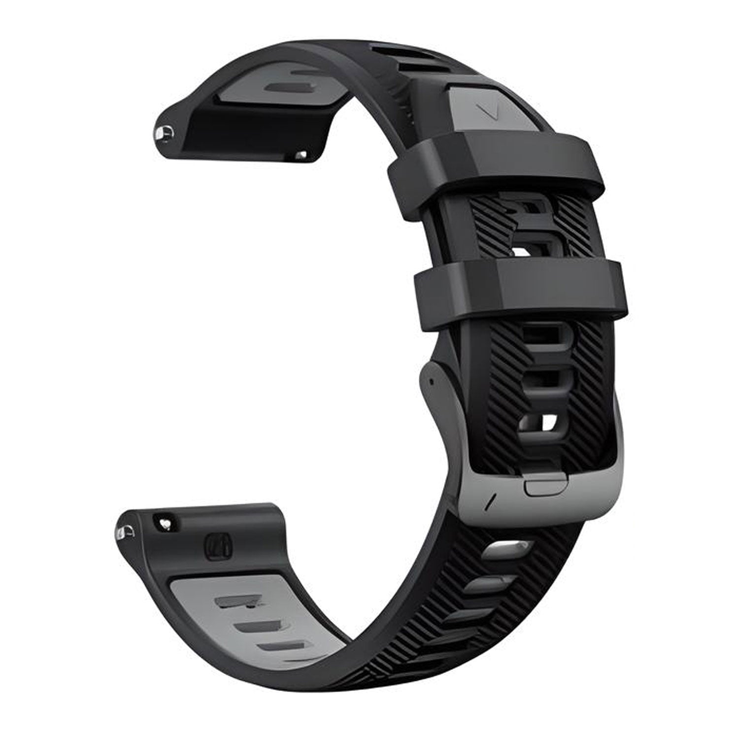 22 mm Quick Release Sport Silicone Bands For Garmin Forerunner 965 (LSXJ-037)