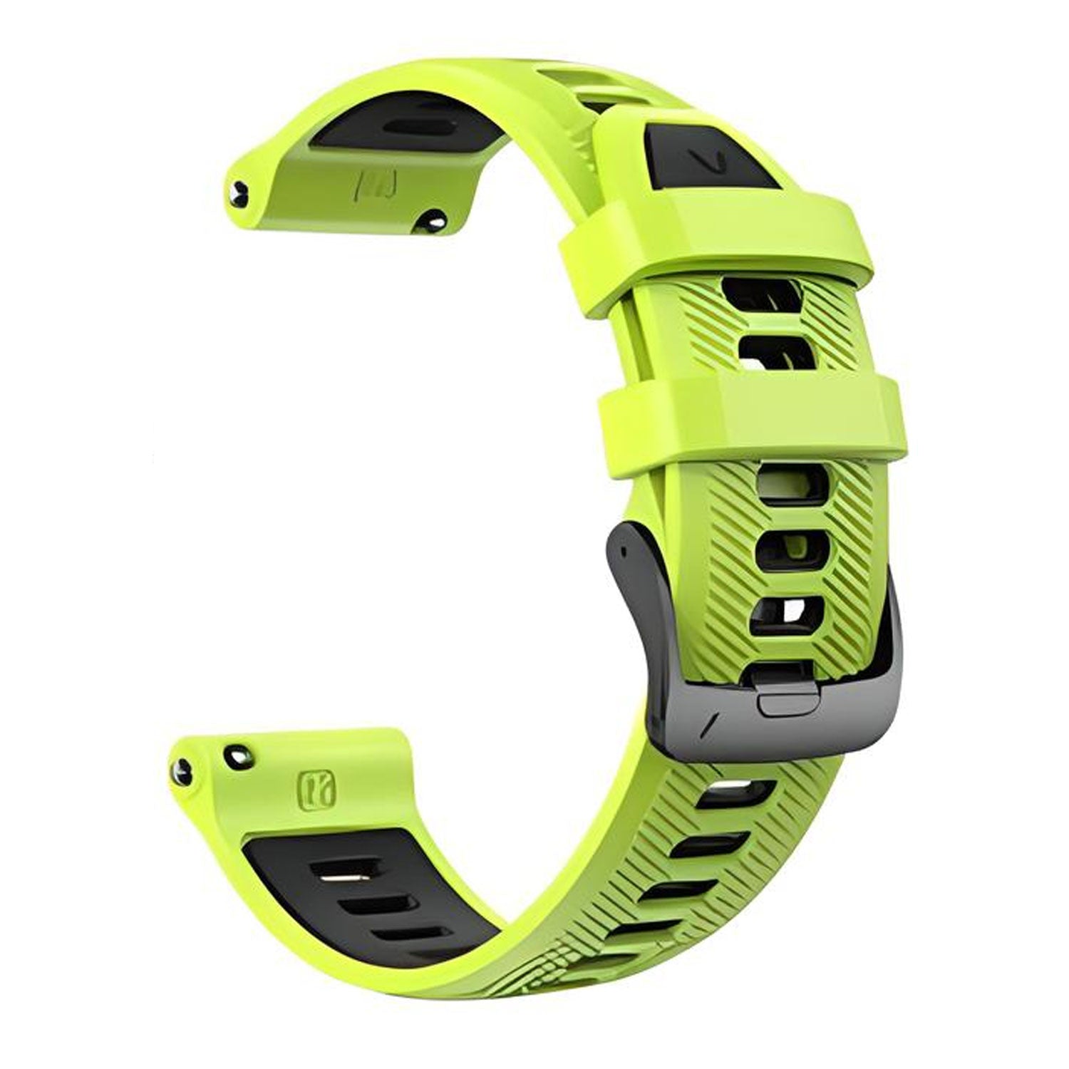 22 mm Quick Release Sport Silicone Bands For Garmin Forerunner 965 (LSXJ-037)