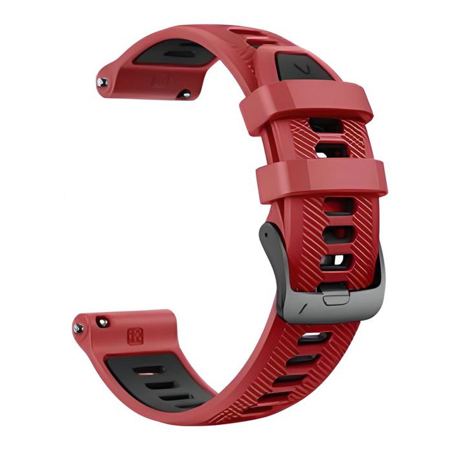 22 mm Quick Release Sport Silicone Bands For Garmin Forerunner 965 (LSXJ-037)