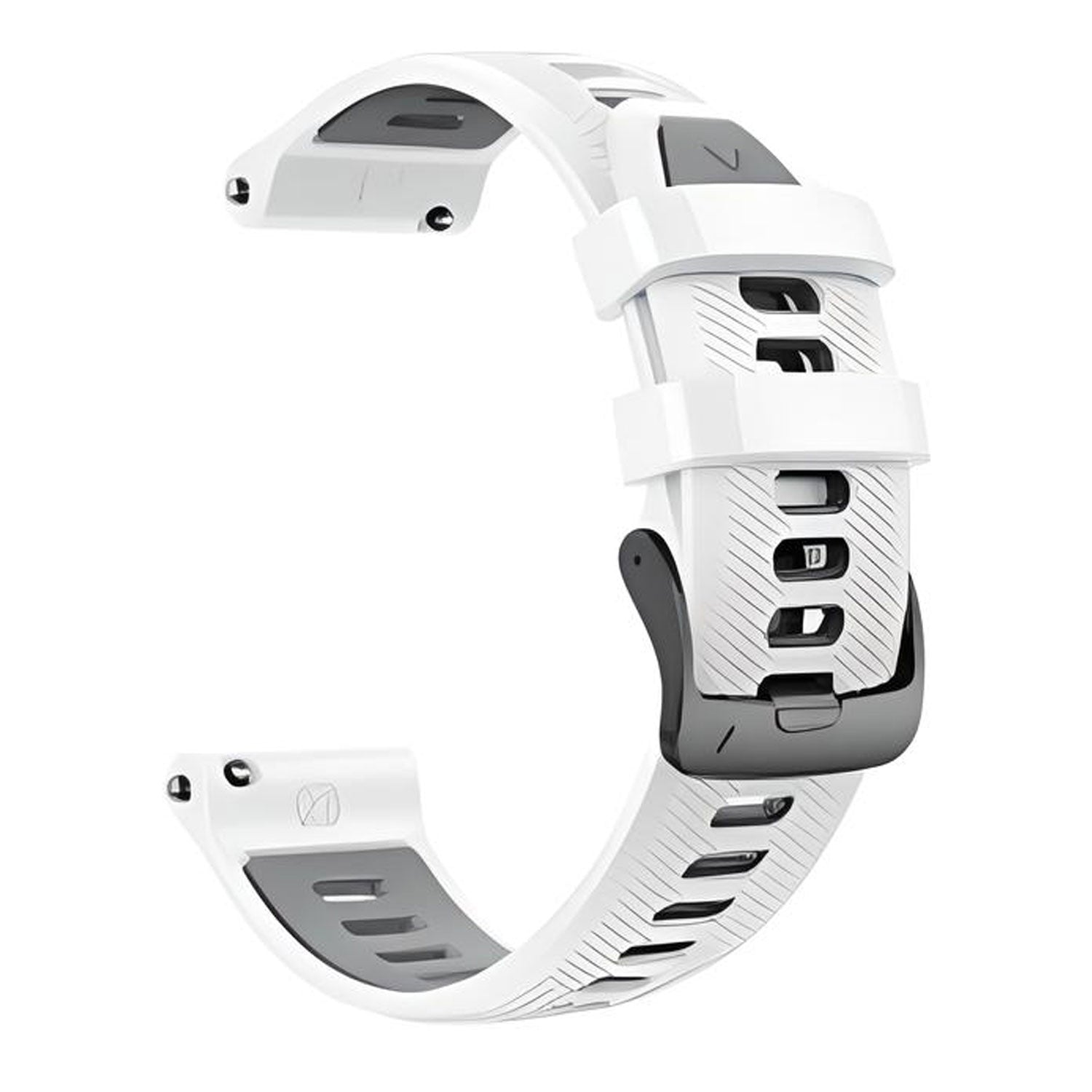 22 mm Quick Release Sport Silicone Bands For Garmin Forerunner 965 (LSXJ-037)