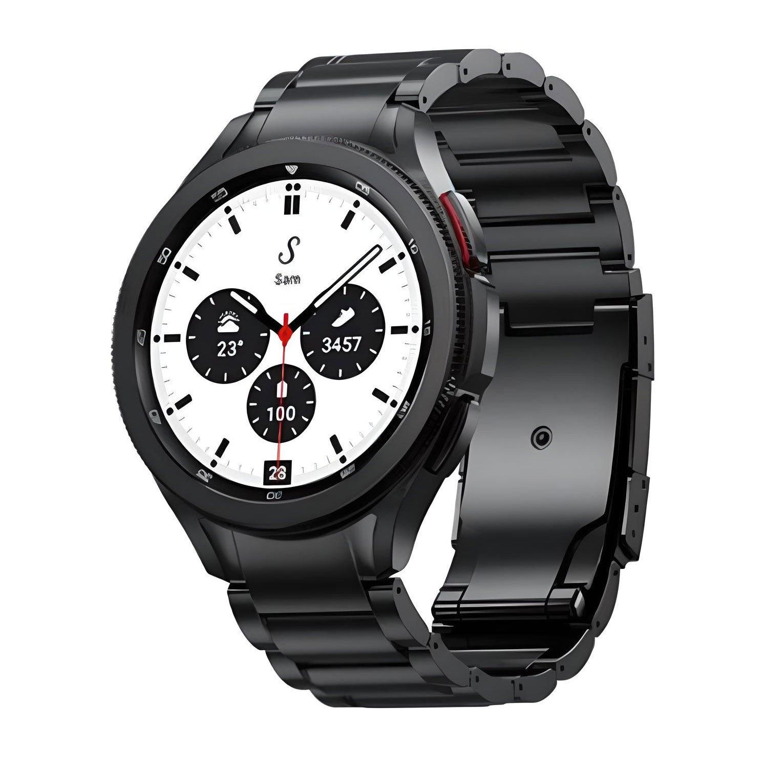 20 mm Quick Release Titanium watch band for Samsung Galaxy Watch 4 Classic/5 Pro/6 Classic (LSXJ-038)