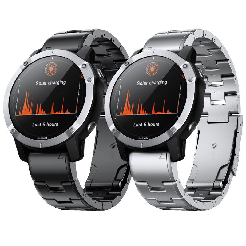 22 mm Quick Fit Oracle Design Titanium Bands With Triangle Sign For Garmin (LSXJ-041)
