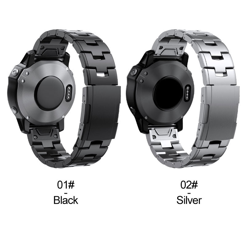 22 mm Quick Fit Oracle Design Titanium Bands With Triangle Sign For Garmin (LSXJ-041)