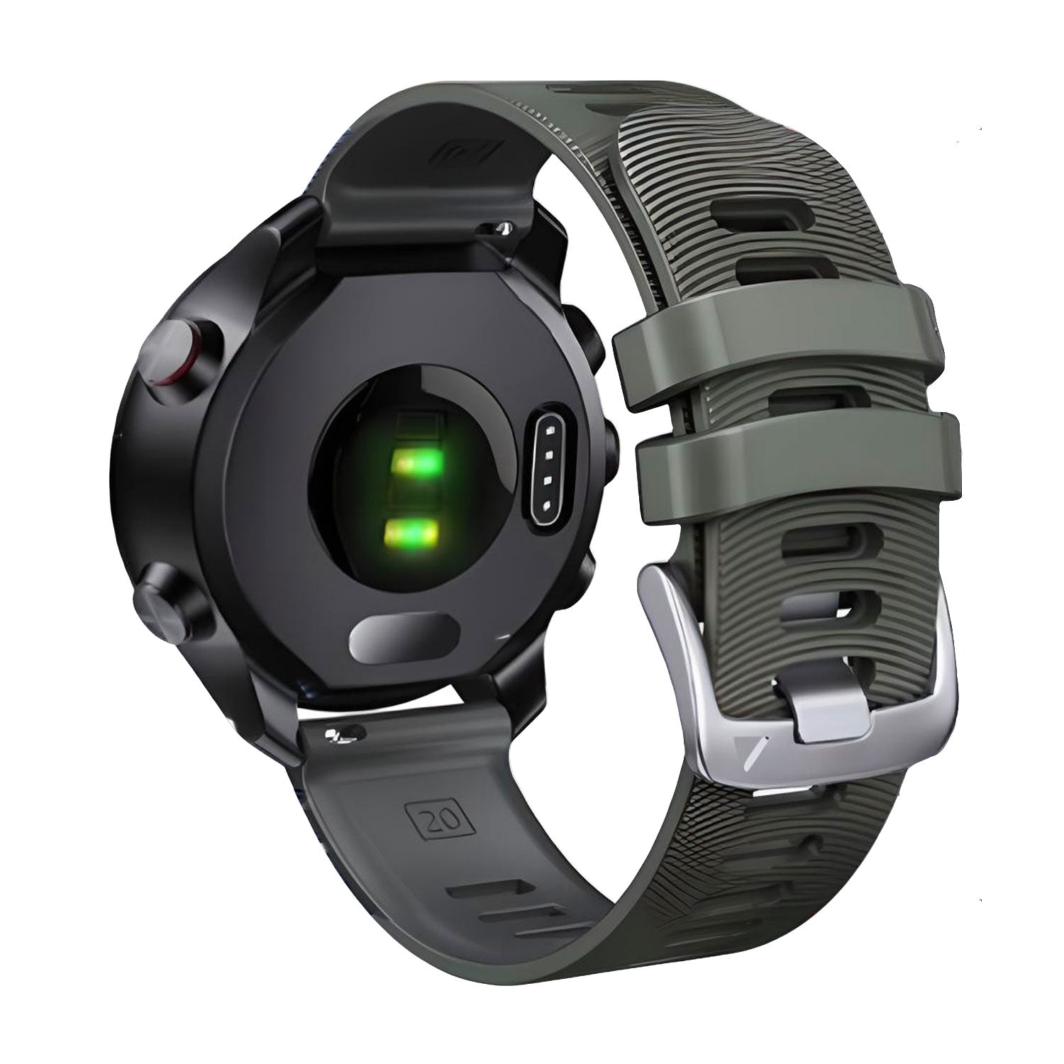 20 mm Quick Release Silicone watch strap for Garmin Forerunner 245 (LSXJ-043)