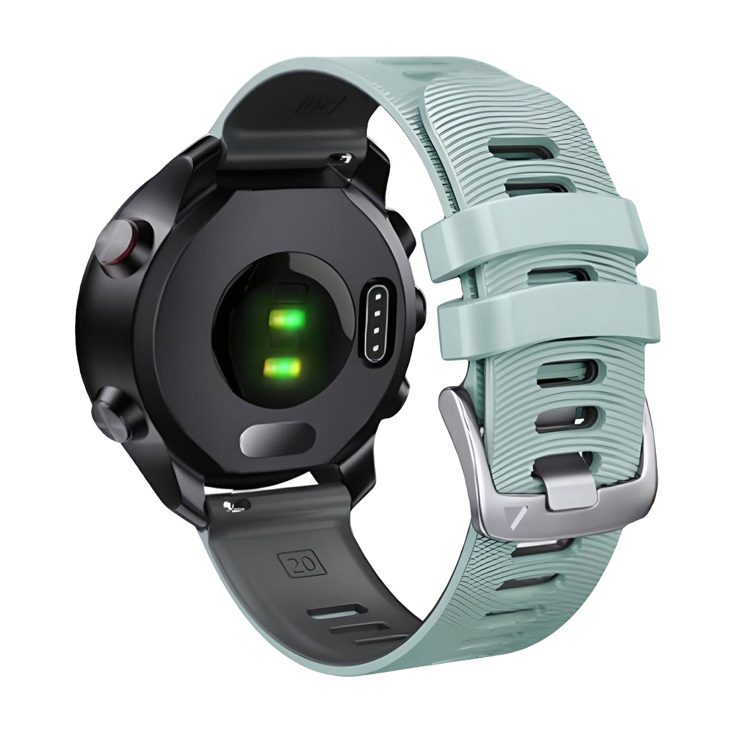 20 mm Quick Release Silicone watch strap for Garmin Forerunner 245 (LSXJ-043)