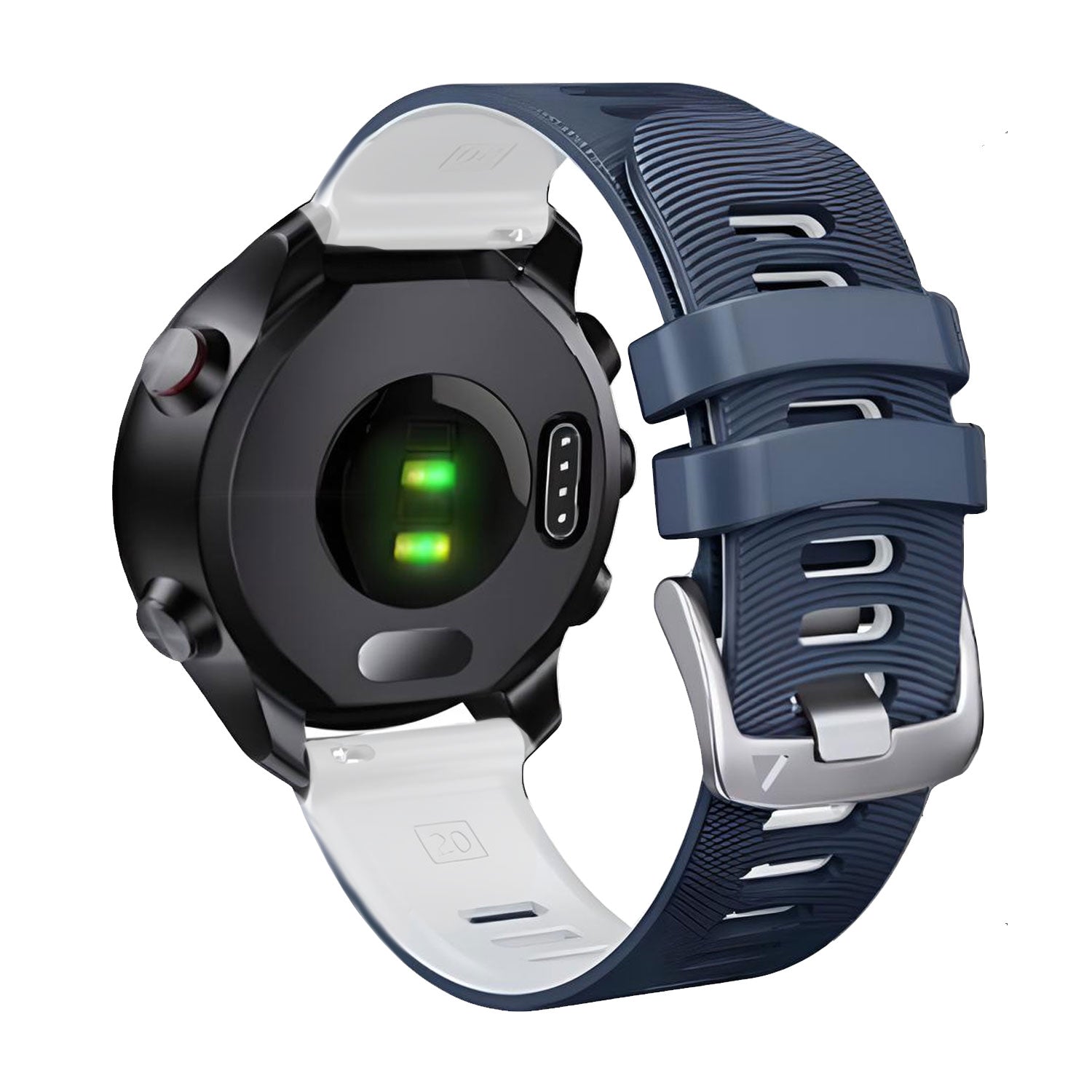 20 mm Quick Release Silicone watch strap for Garmin Forerunner 245 (LSXJ-043)