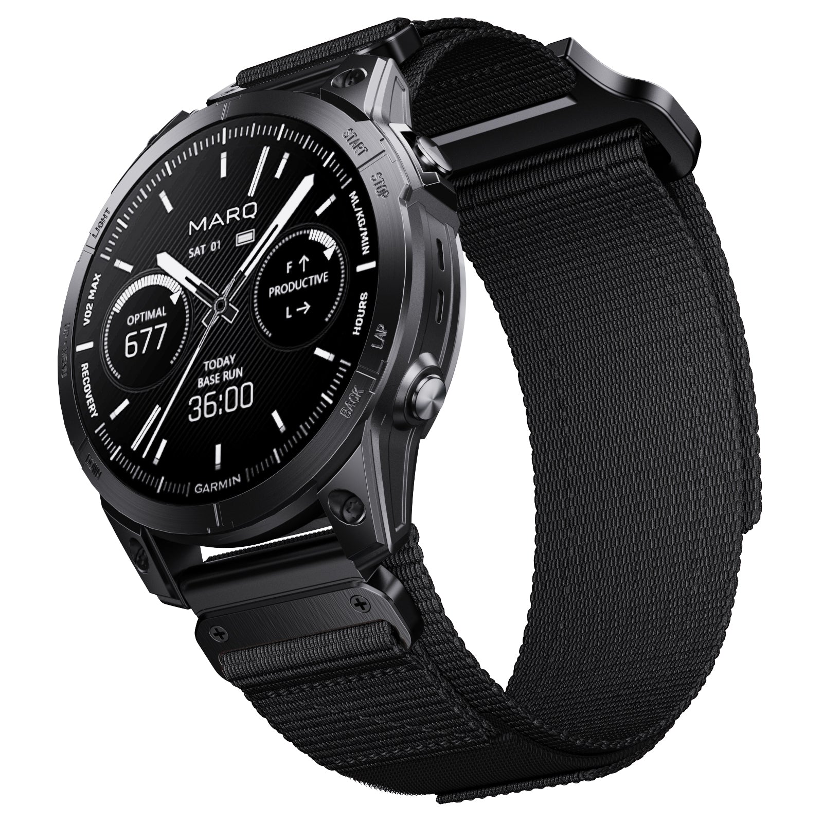 22 mm Quick Fit Nylon Bands For Gamin Smart Watch (LSXJ-045)