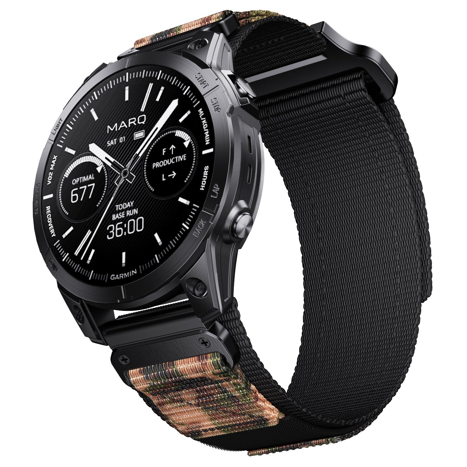 22 mm Quick Fit Nylon Bands For Gamin Smart Watch (LSXJ-045)