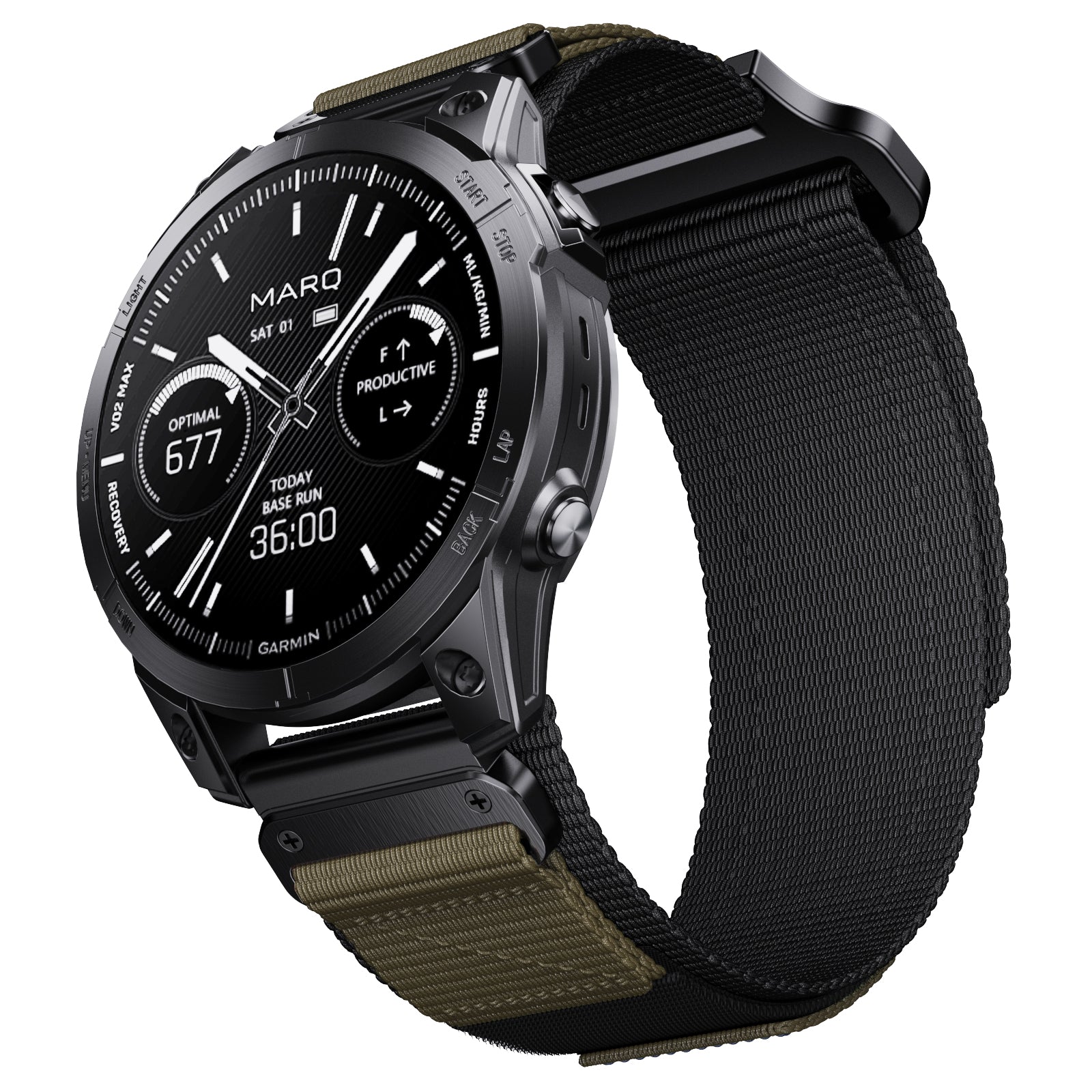 22 mm Quick Fit Nylon Bands For Gamin Smart Watch (LSXJ-045)