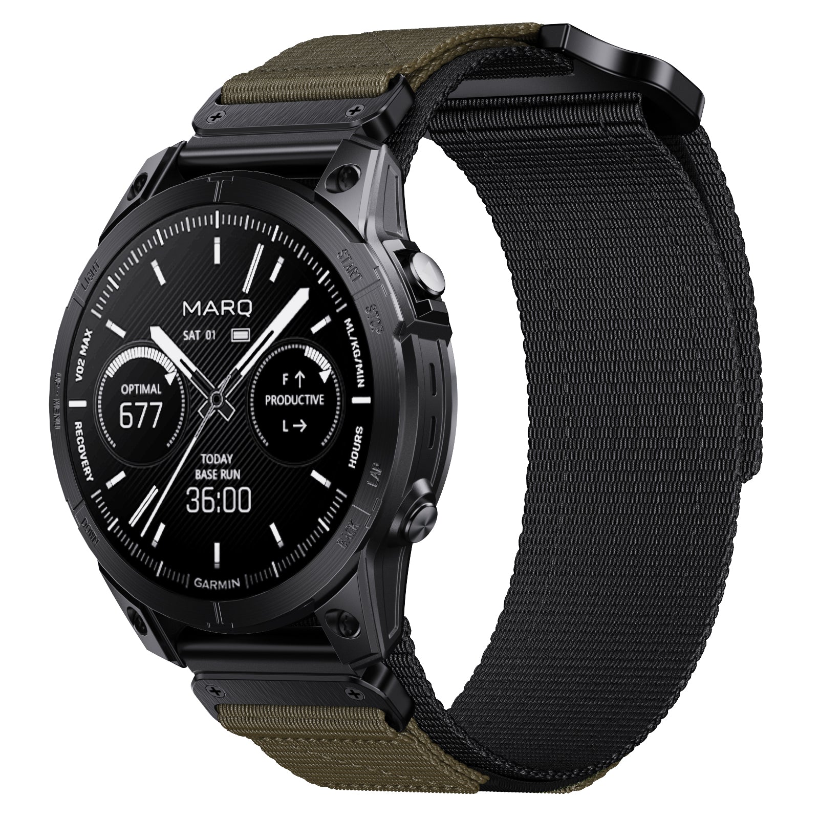 22 mm Quick Fit Nylon Bands For Gamin Smart Watch (LSXJ-045)