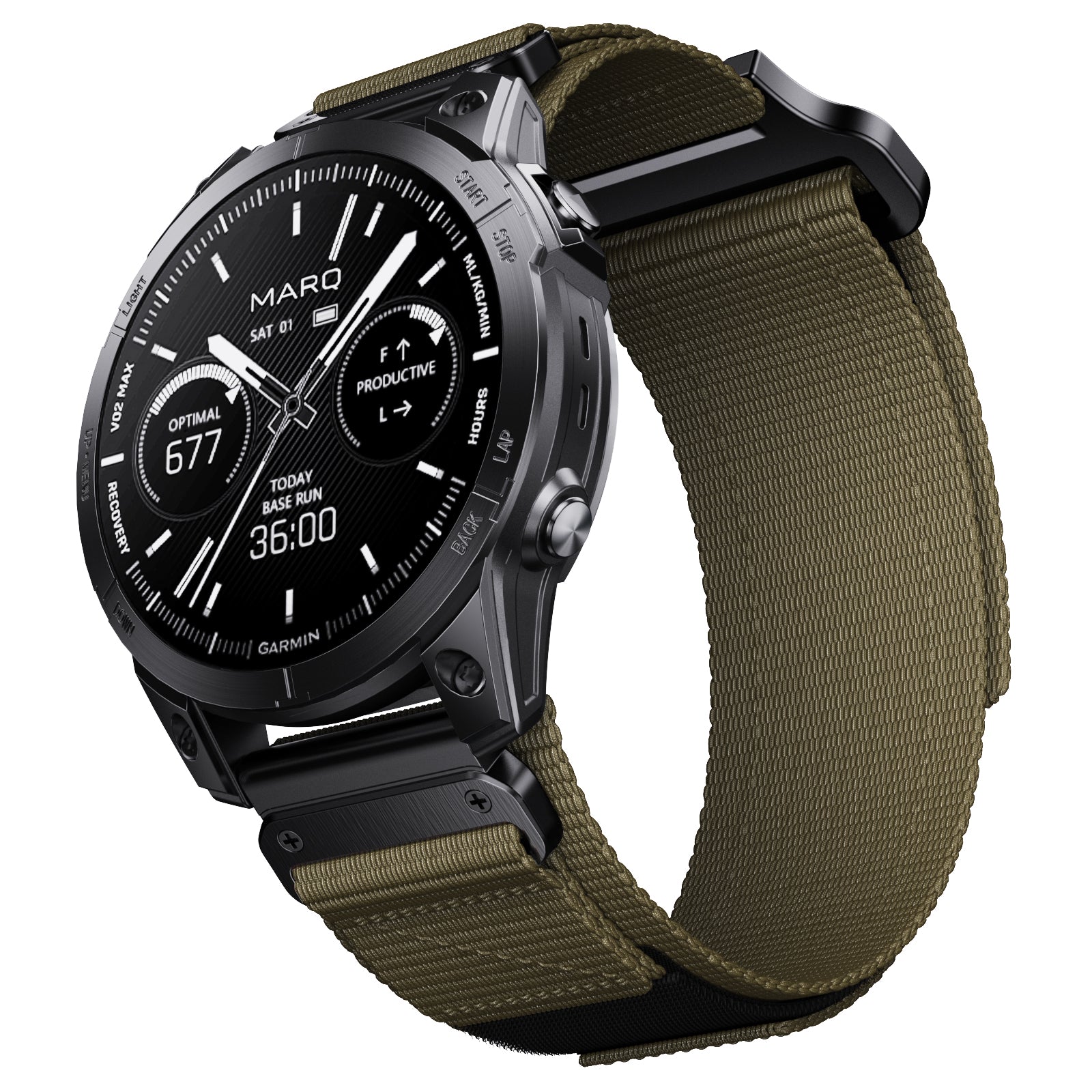 22 mm Quick Fit Nylon Bands For Gamin Smart Watch (LSXJ-045)
