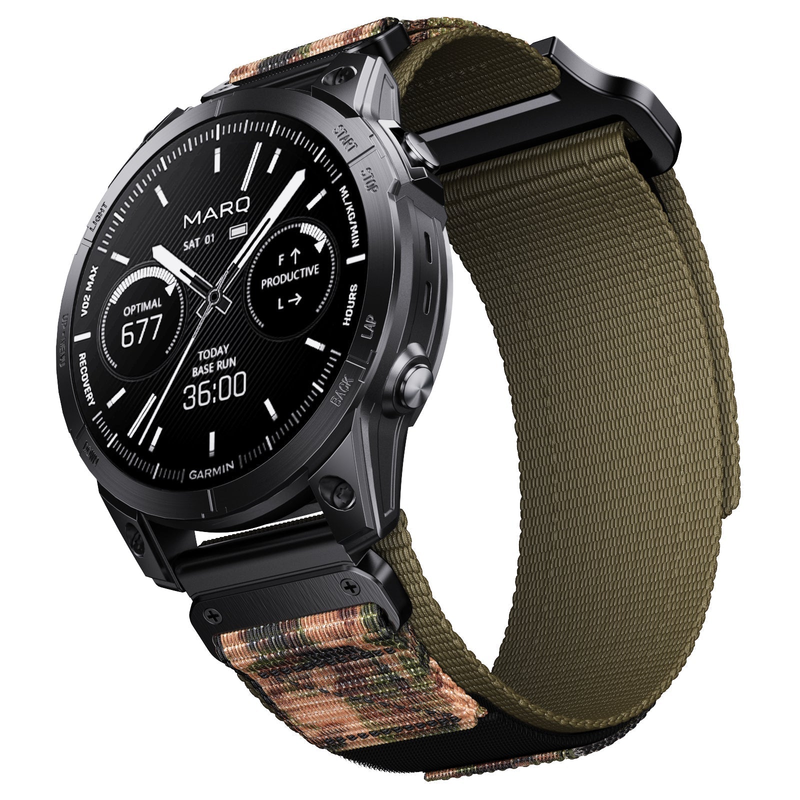 22 mm Quick Fit Nylon Bands For Gamin Smart Watch (LSXJ-045)