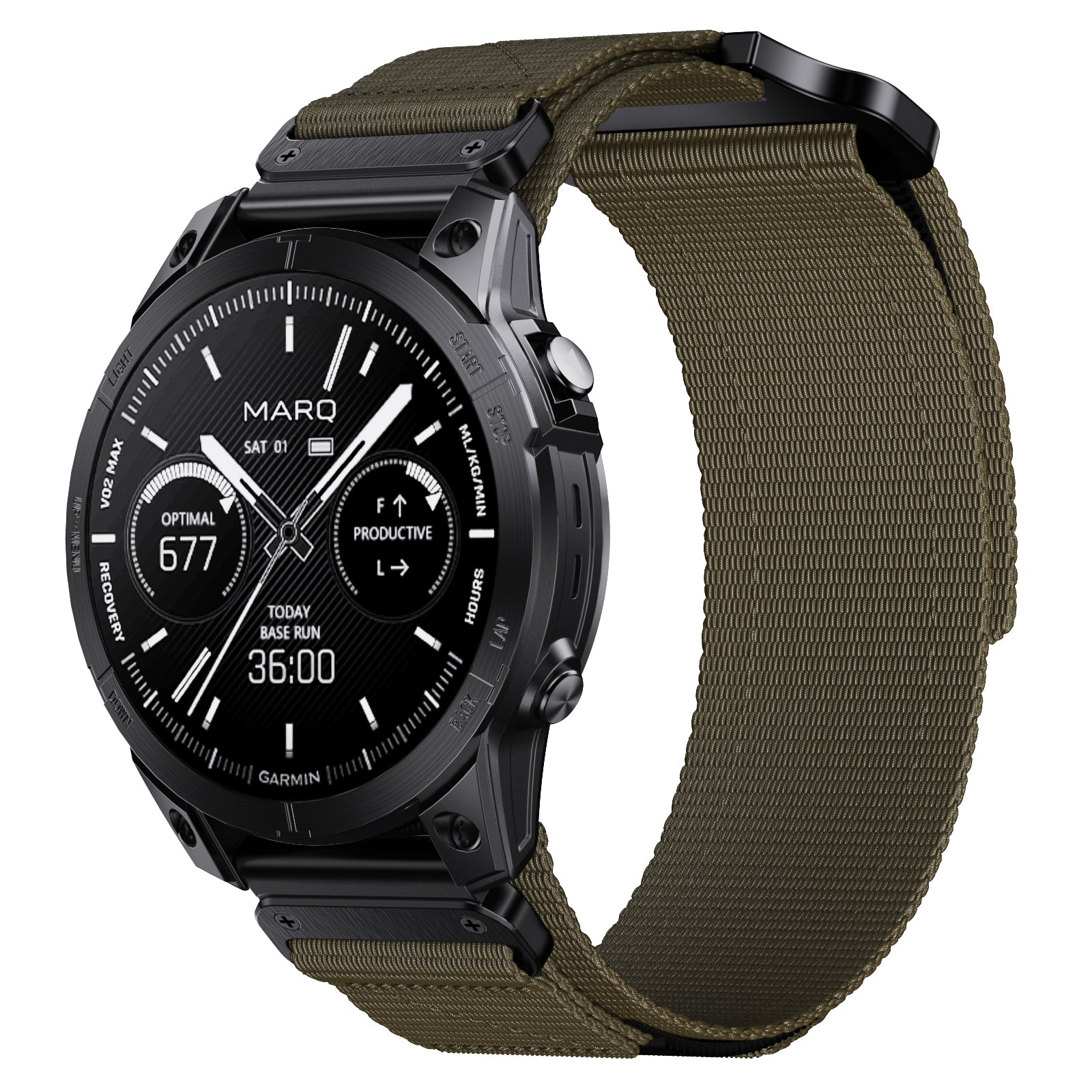 22 mm Quick Fit Nylon Bands For Gamin Smart Watch (LSXJ-045)