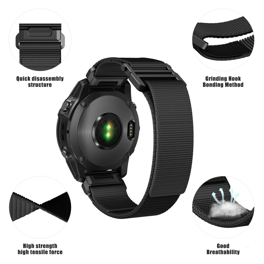 22 mm Quick Fit Nylon Bands For Garmin (LSXJ-047)