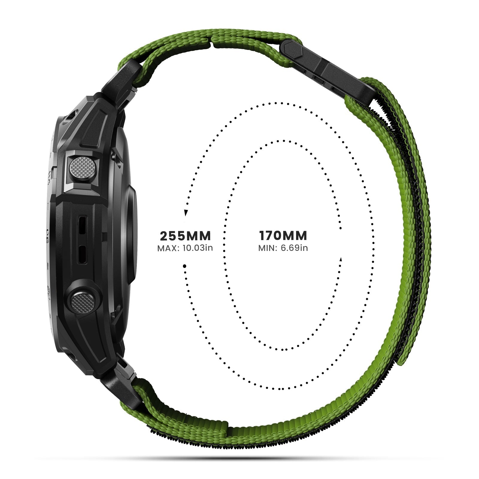 22 mm Quick Fit Nylon Bands For Garmin (LSXJ-047)