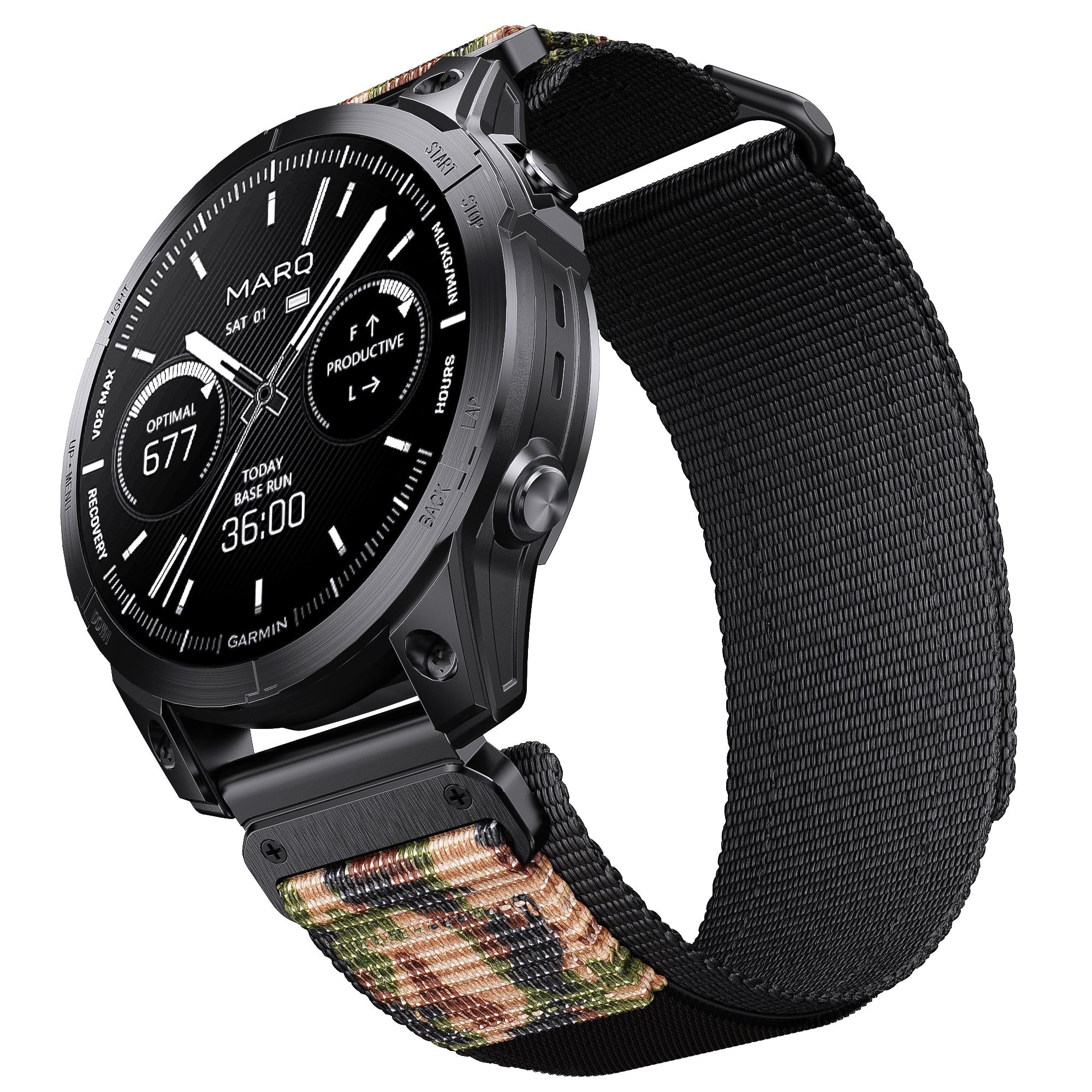 26 mm Quick Fit Nylon Band 20H Strap for Garmin (LSXJ-051)