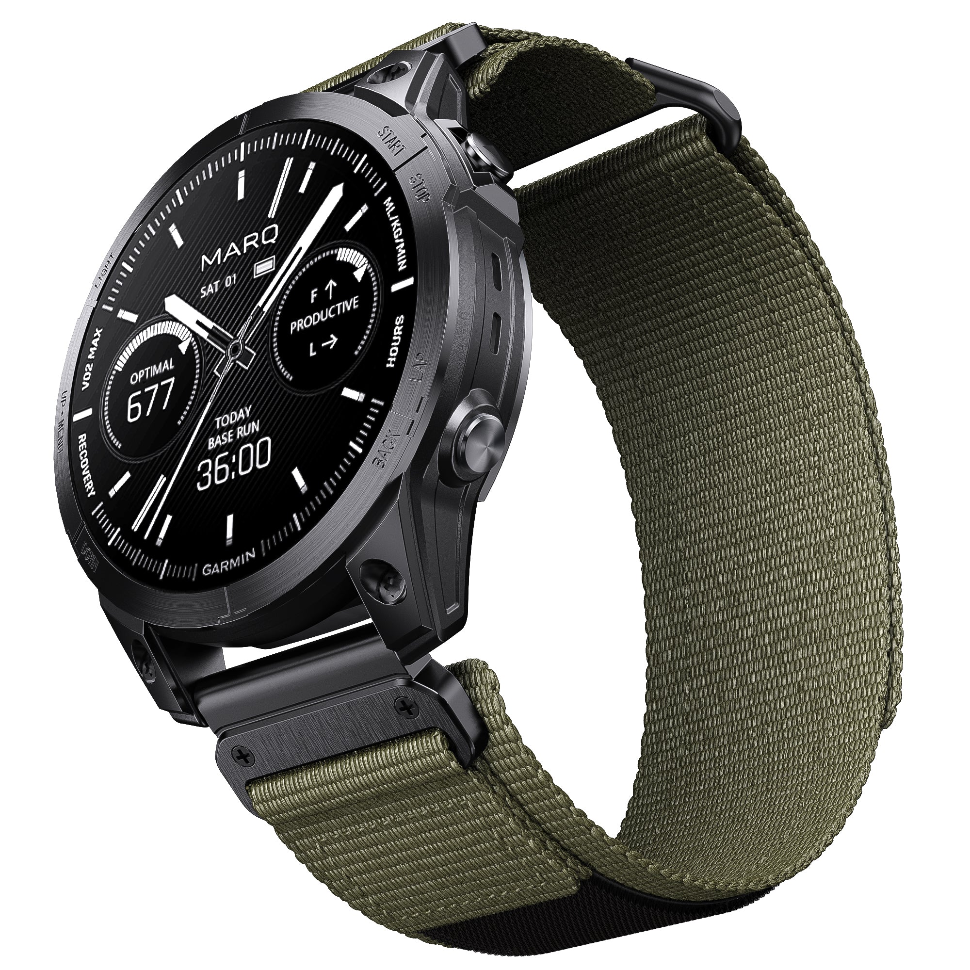 26 mm Quick Fit Nylon Band 20H Strap for Garmin (LSXJ-051)