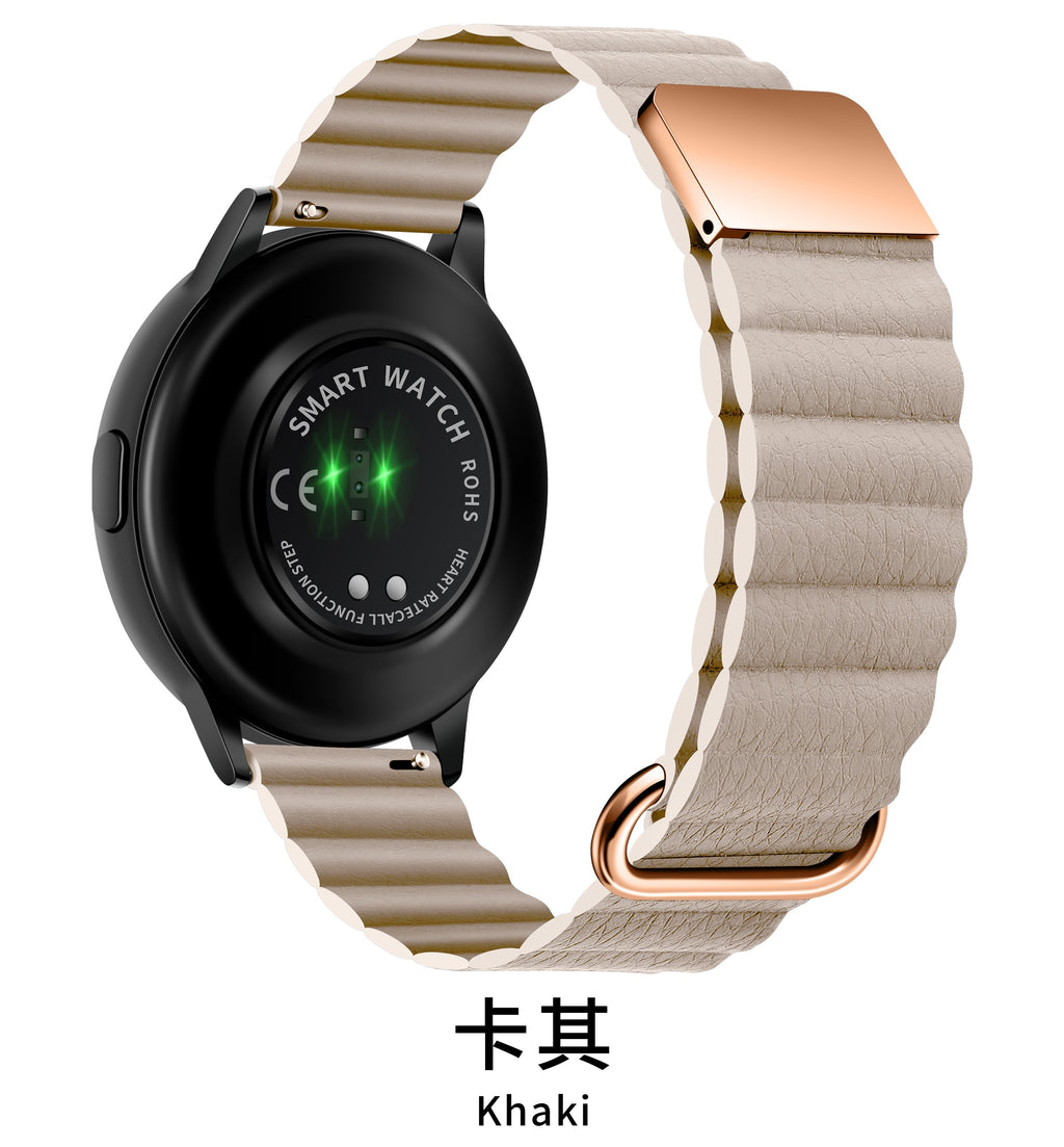20 mm Quick Release Magnetic Leather Strap (LSXSHD-002)