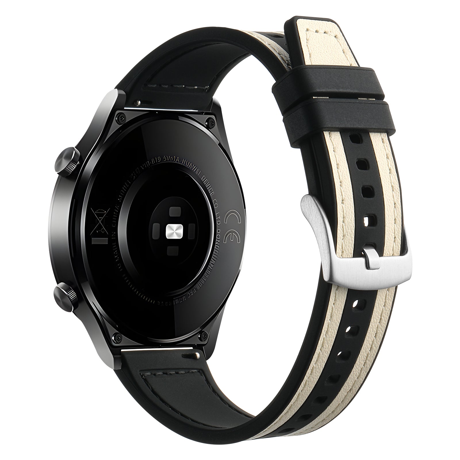 20 mm Quick Release Silicone Leather Watch Band (LSXSHD-013)