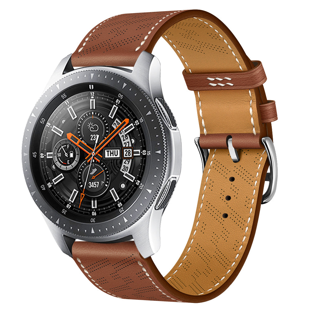 20 mm Quick Release Breathable Leather Watch Band (LSYD-014)