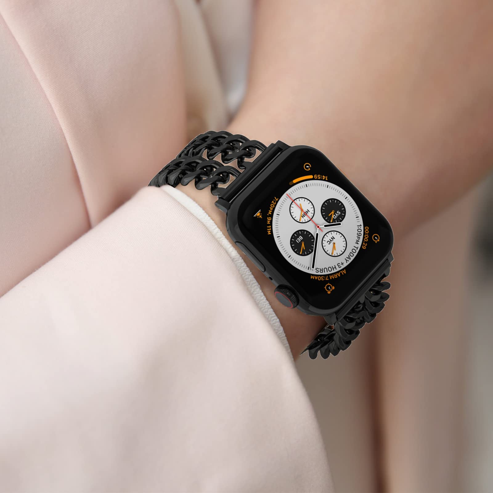 Apple Watch Fashionable Bracelet Chain Alloy Watch Bands (LSYJG-A008)