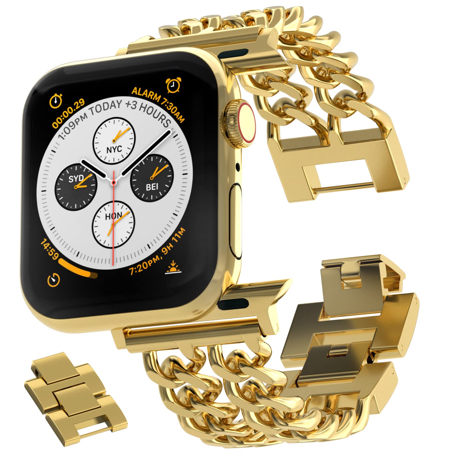 Apple Watch Fashionable Bracelet Chain Alloy Watch Bands (LSYJG-A008)