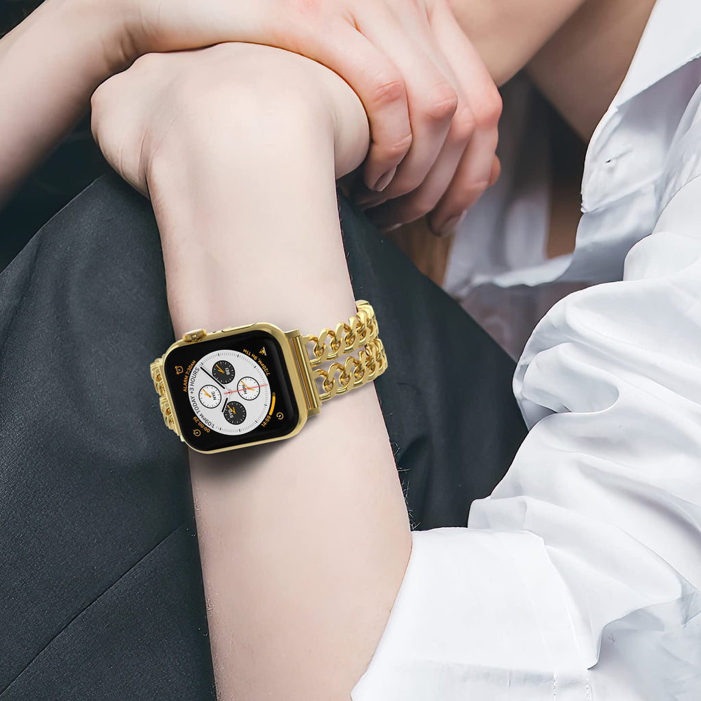 Apple Watch Fashionable Bracelet Chain Alloy Watch Bands (LSYJG-A008)