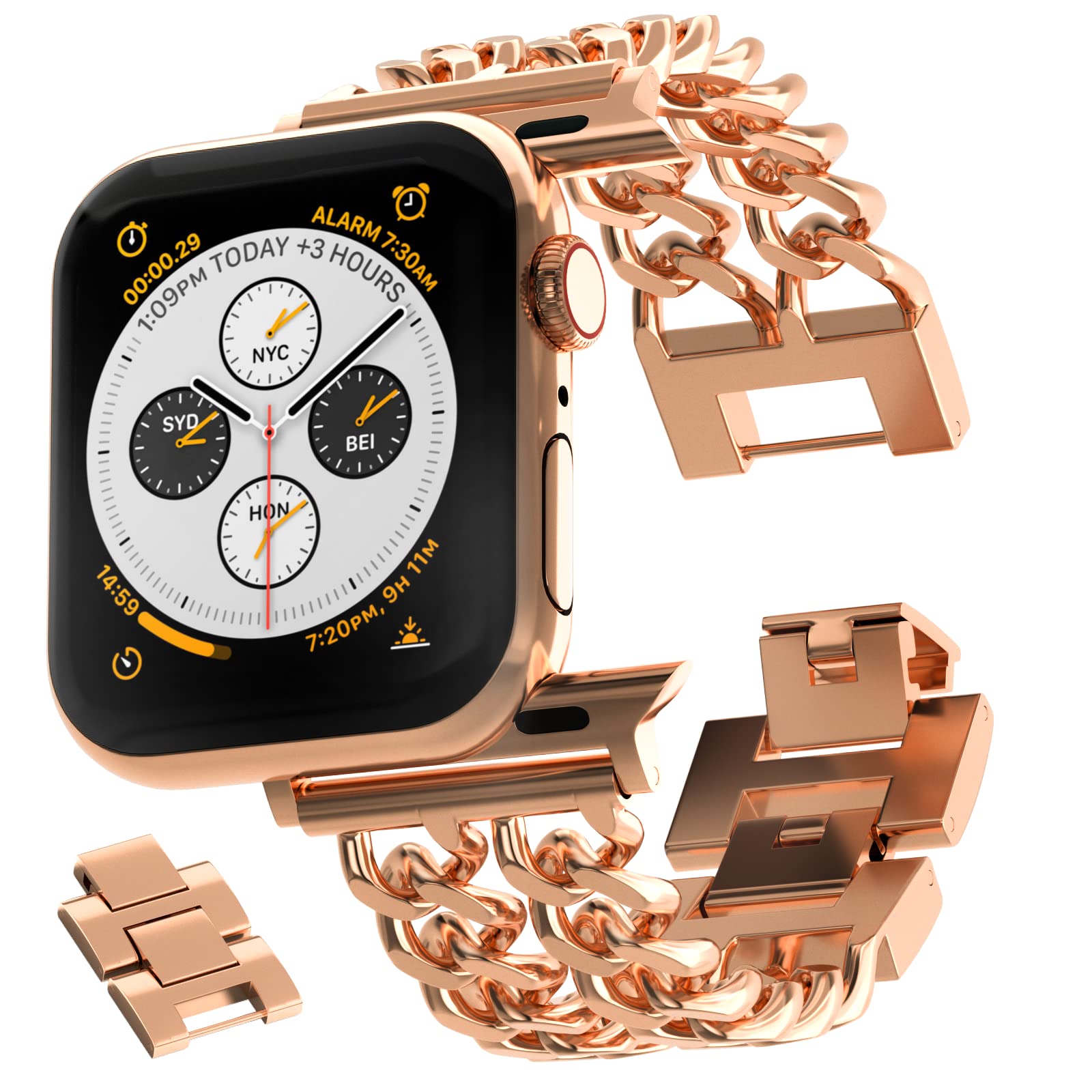 Apple Watch Fashionable Bracelet Chain Alloy Watch Bands (LSYJG-A008)