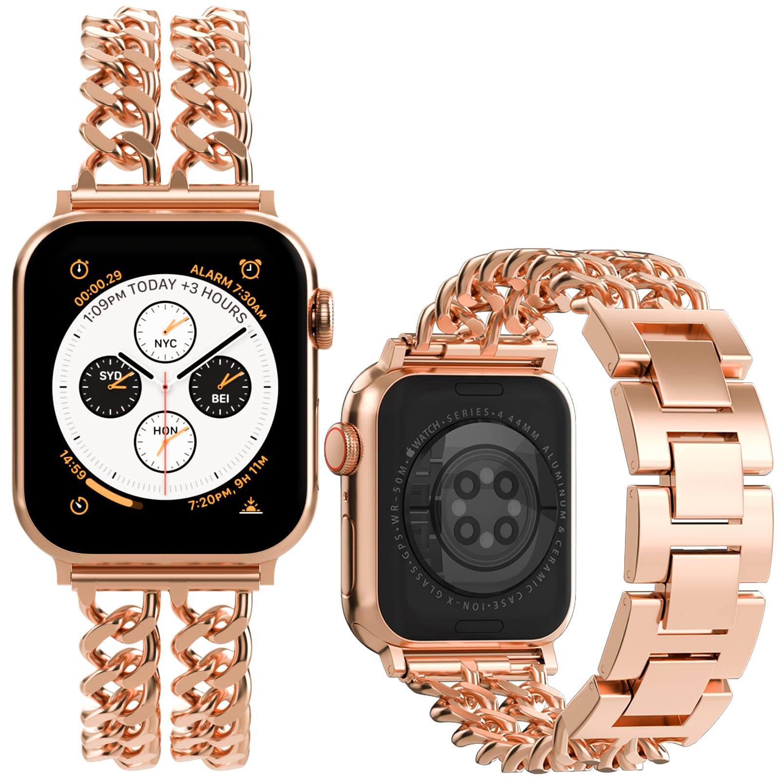 Apple Watch Fashionable Bracelet Chain Alloy Watch Bands (LSYJG-A008)