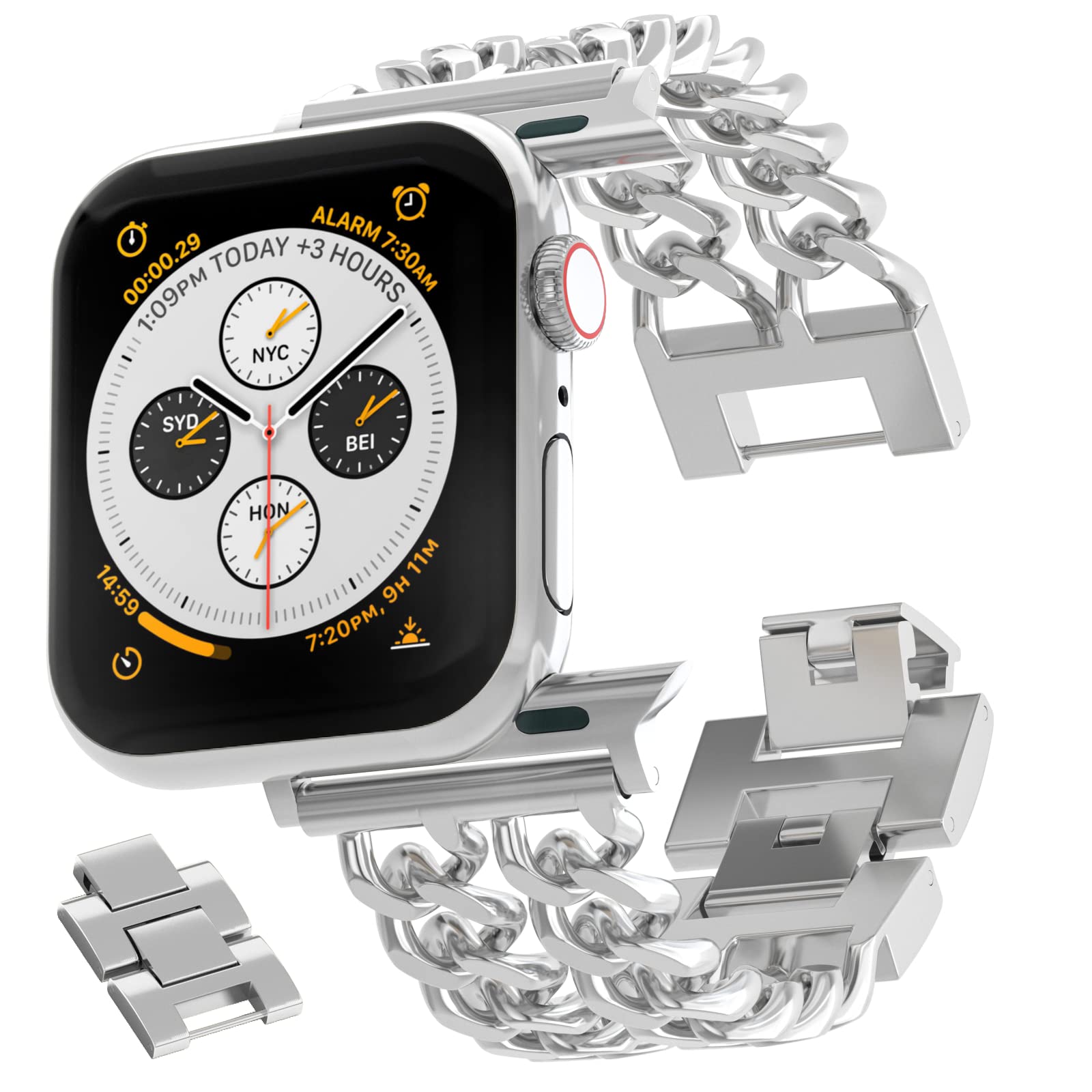 Apple Watch Fashionable Bracelet Chain Alloy Watch Bands (LSYJG-A008)