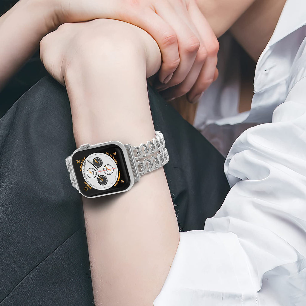 Apple Watch Fashionable Bracelet Chain Alloy Watch Bands (LSYJG-A008)