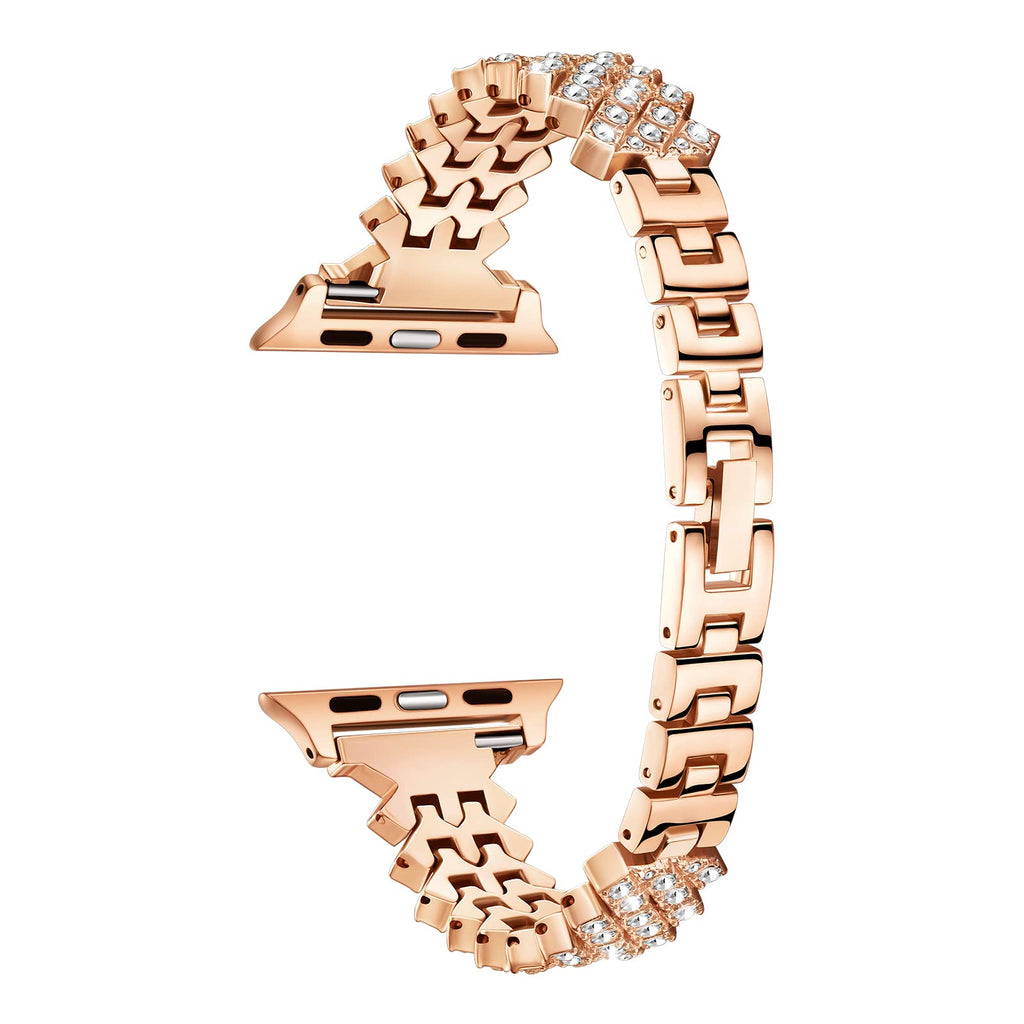 Apple Watch Diamond Bracelet Glitter Metal Strap (LSYJG-A227)