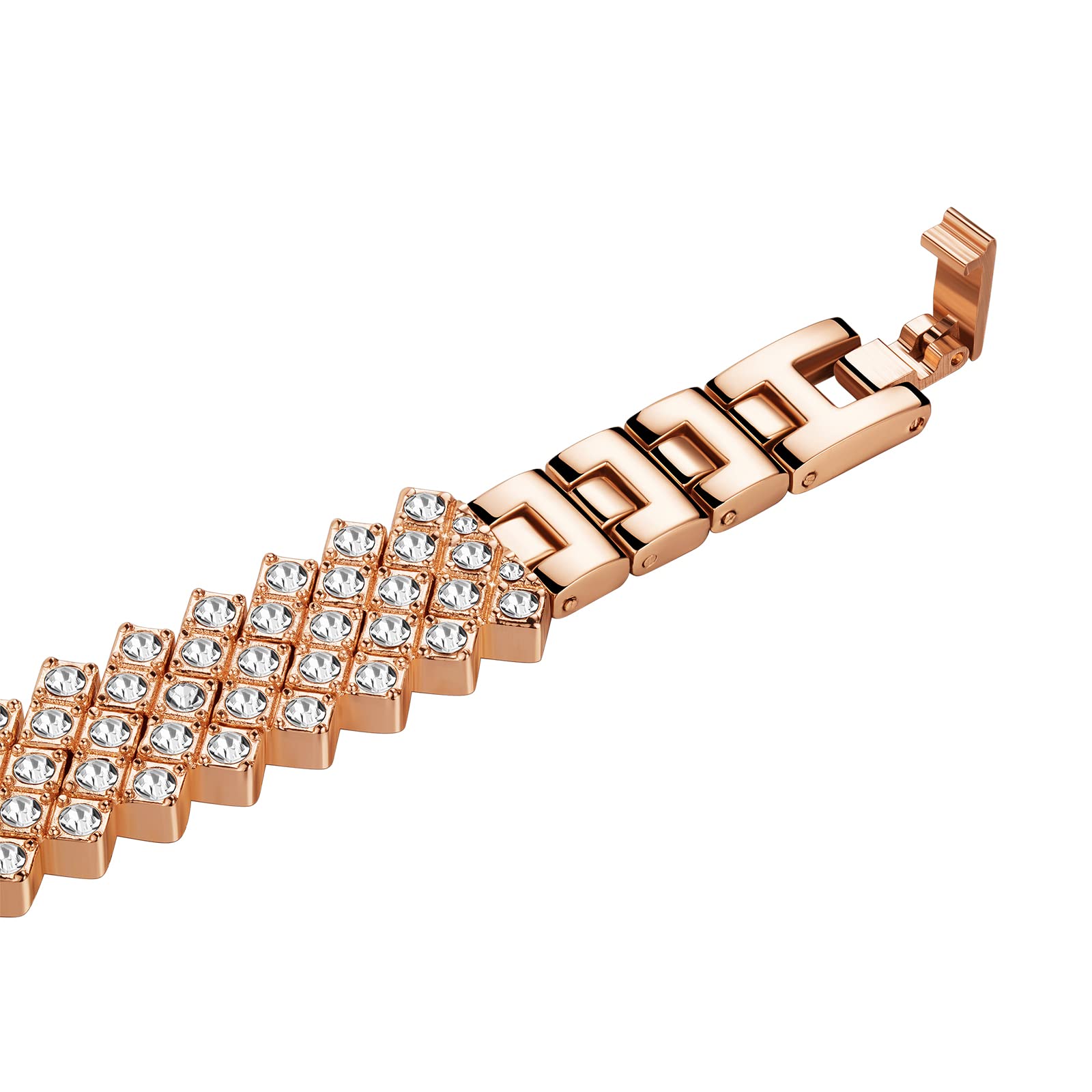 Apple Watch Diamond Bracelet Glitter Metal Strap (LSYJG-A227)
