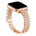 Apple Watch Diamond Bracelet Glitter Metal Strap (LSYJG-A227)