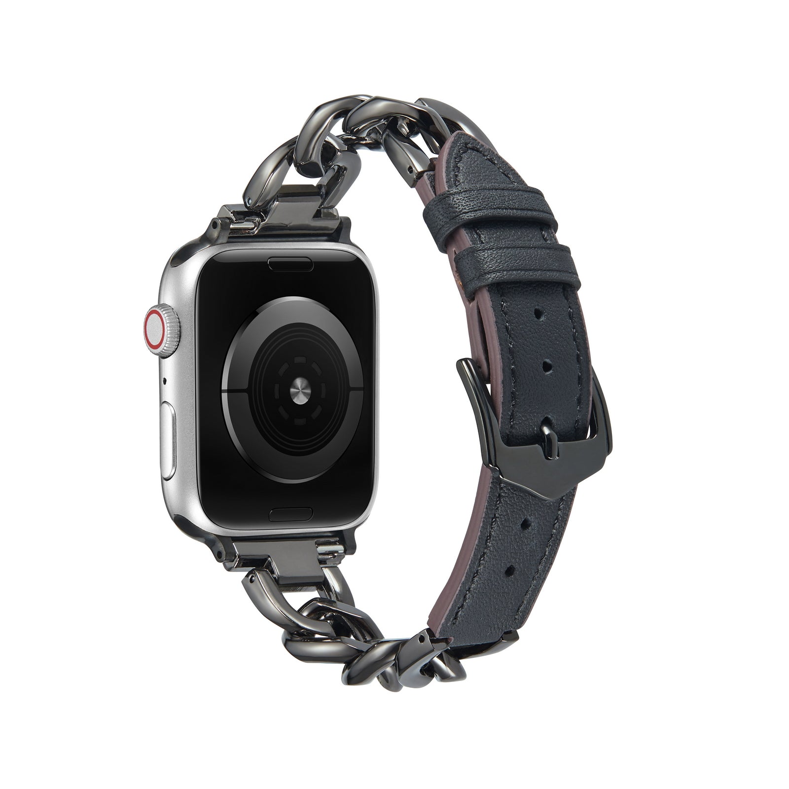 Apple Watch Bands Chain Style Leather Strap (LSYJG-A253)