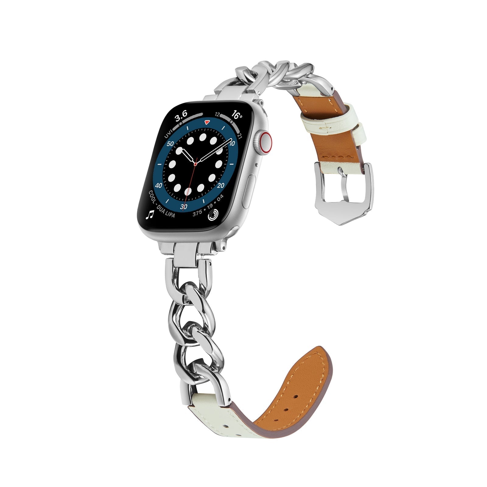 Apple Watch Bands Chain Style Leather Strap (LSYJG-A253)