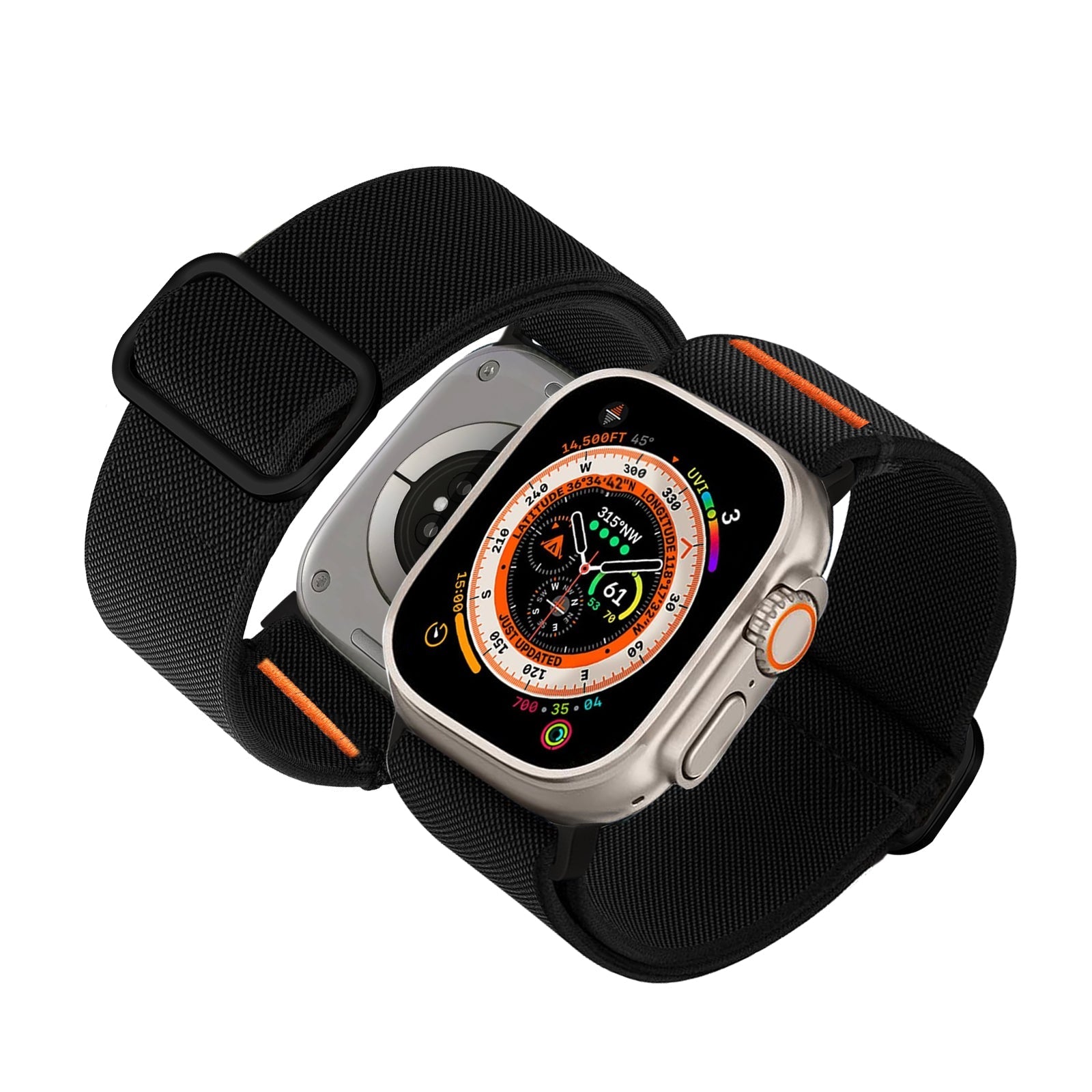 Apple Watch Wide Adjustable nylon watch band (LSYZHSH-001)