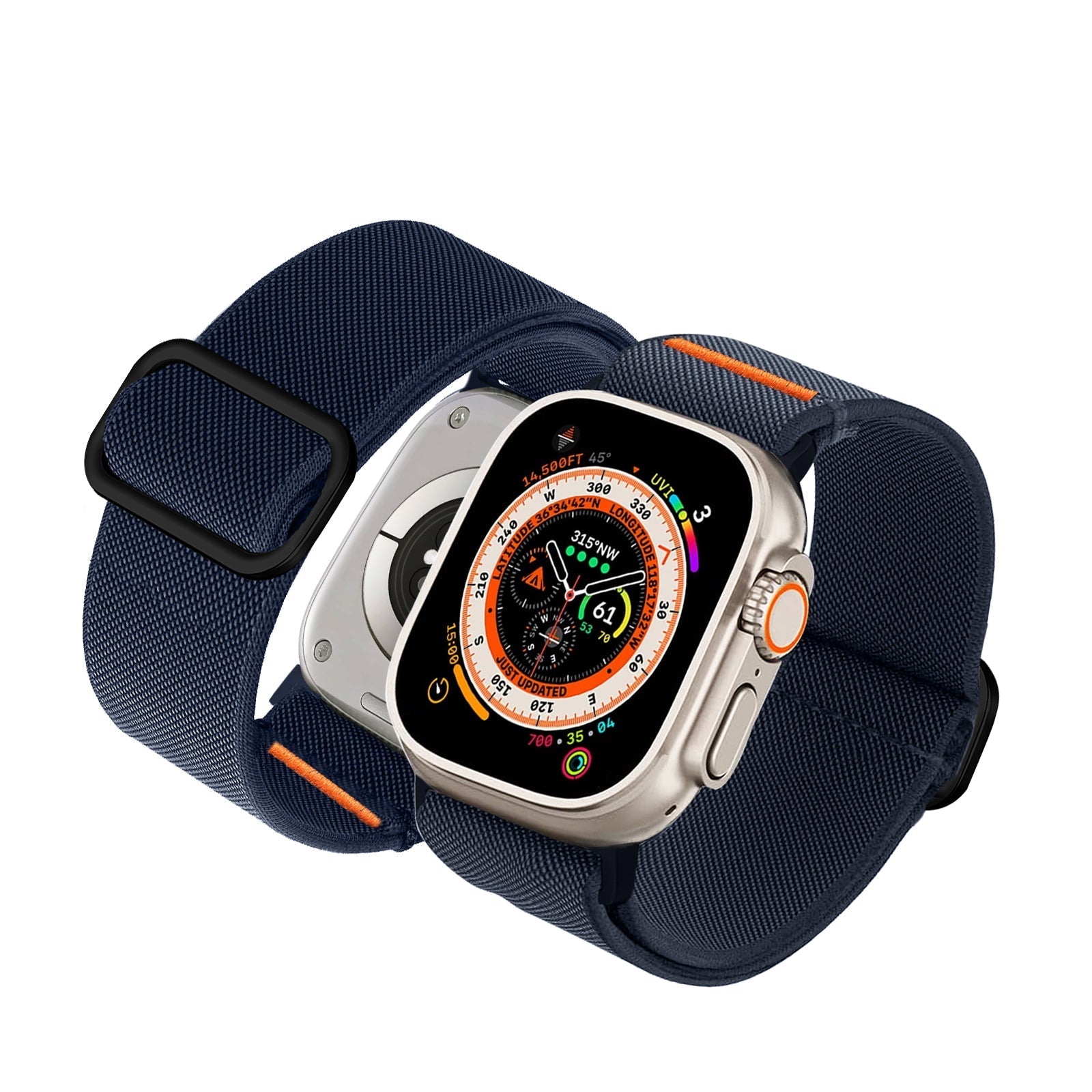 Apple Watch Wide Adjustable nylon watch band (LSYZHSH-001)