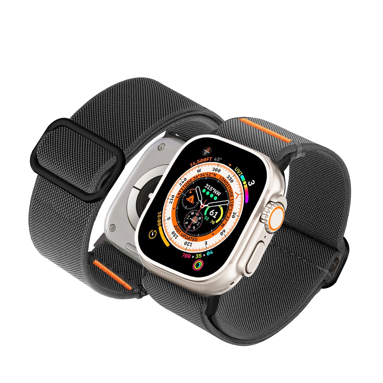 Apple Watch Wide Adjustable nylon watch band (LSYZHSH-001)