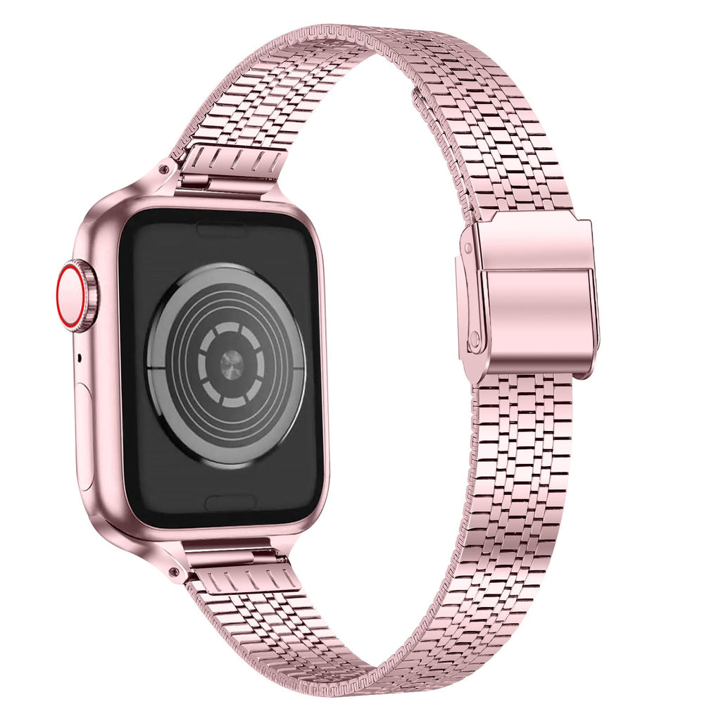 Apple Watch Bands High Grade Five Beads Double Safe Fastening Slim Fit (LSZHYH-017)
