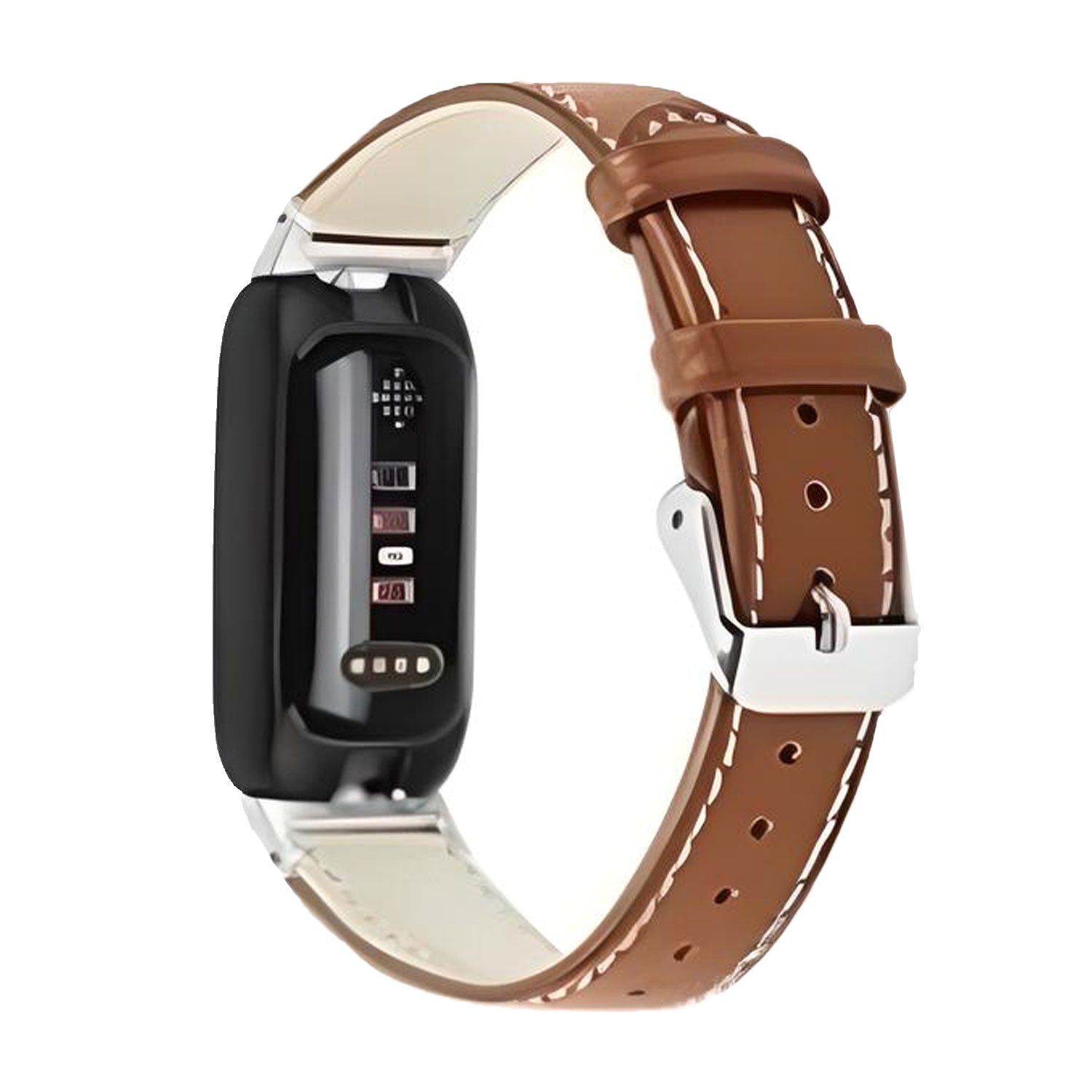 Fitbit inspire 3 Leather Bracelet Band (LSZHYH-048)