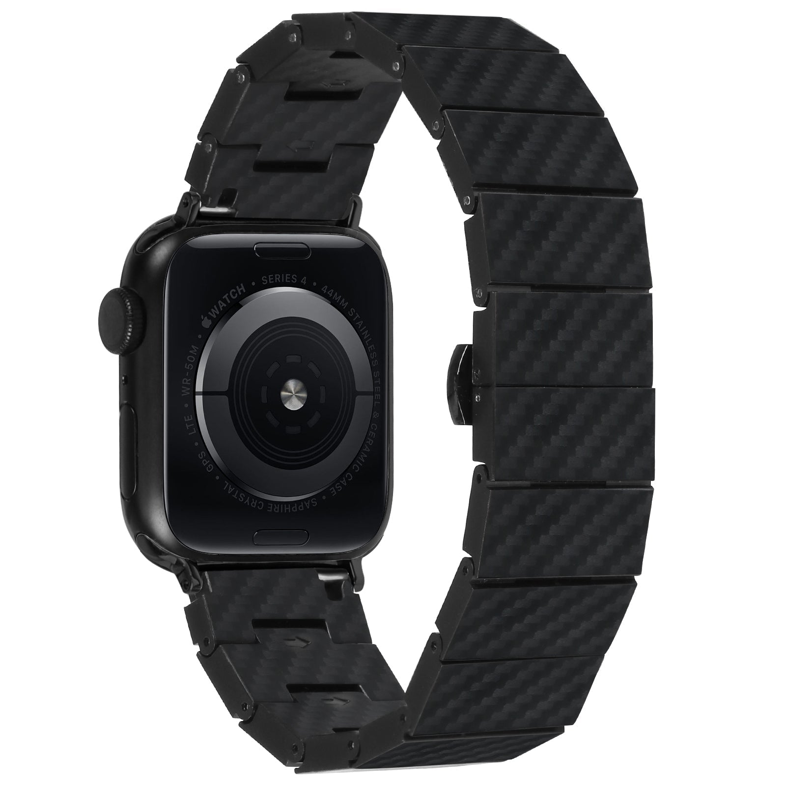 Apple Watch Link Bracelet Ultra lightweight Carbon Fibre style (LSZHYH-062-A)