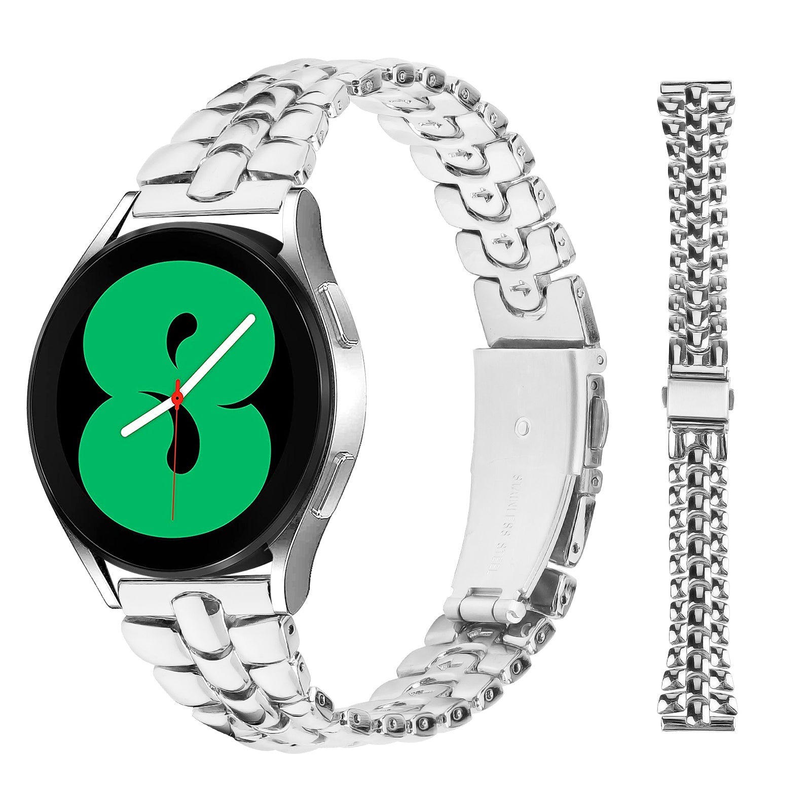 20 mm Quick Release Longines slim three-bead Stainless steel watch strap (LSZHYH-069)