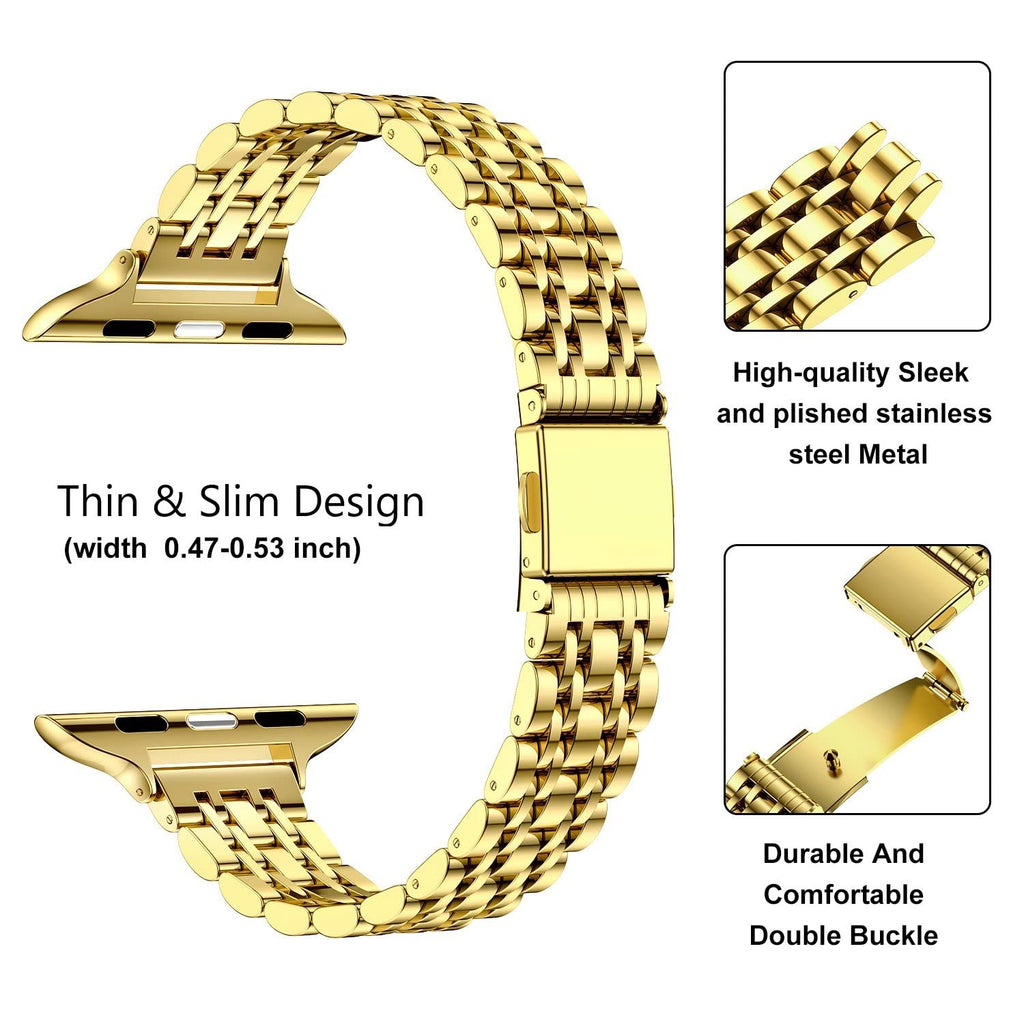 Apple Watch Small seven-bead slingshot buckle watch band (LSZHYH-079)