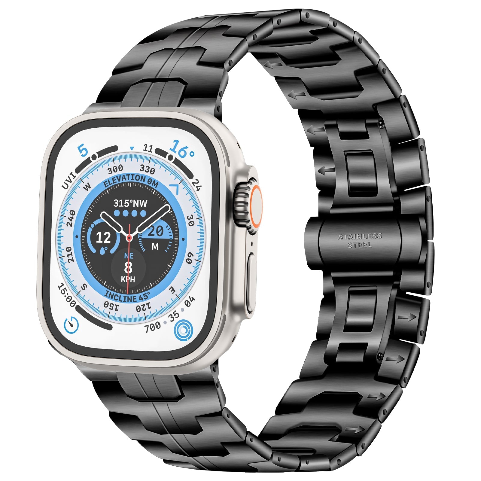 Apple Watch Iron Man integrated stainless steel (LSZHYH-085)